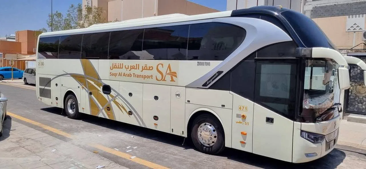 باص مريح من مكة إلى الرياض